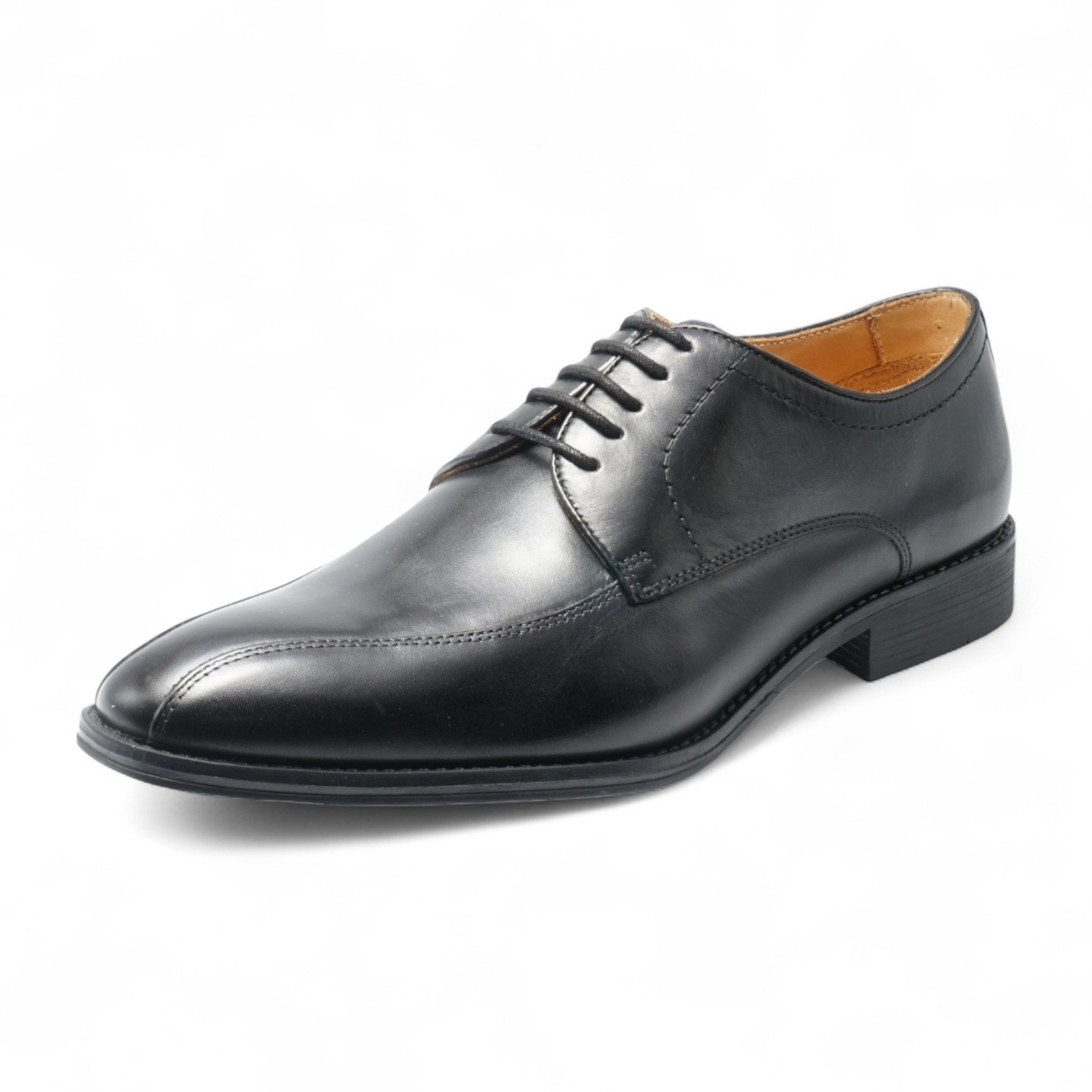 Semi long toe Derby Swirl mocca Black