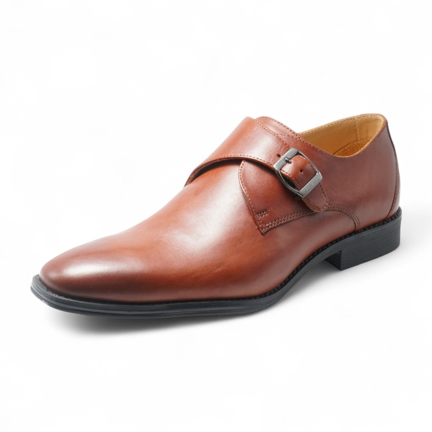 Semi long toe Singlemonk Plane Toe brown
