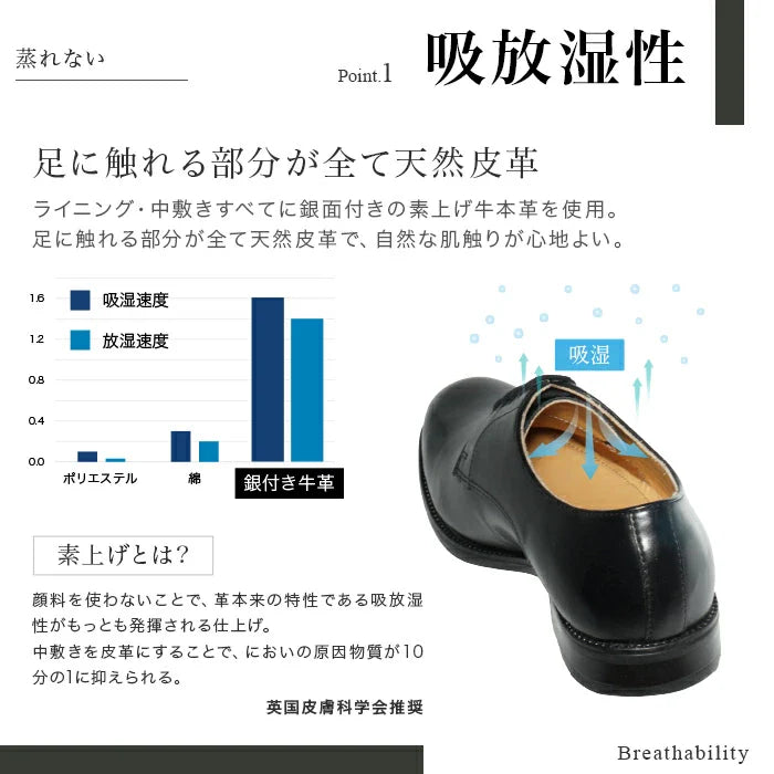 Semi long toe Oxford Plane Toe tan