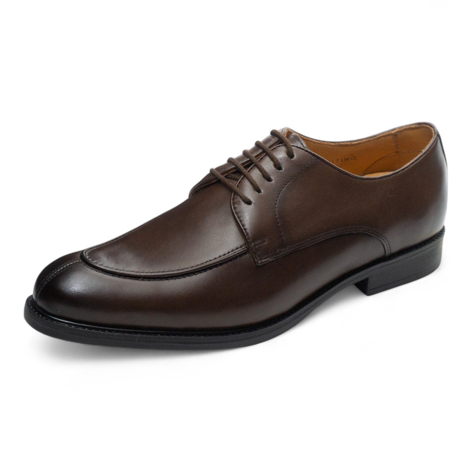 Round toe Derby U Tip dbrown