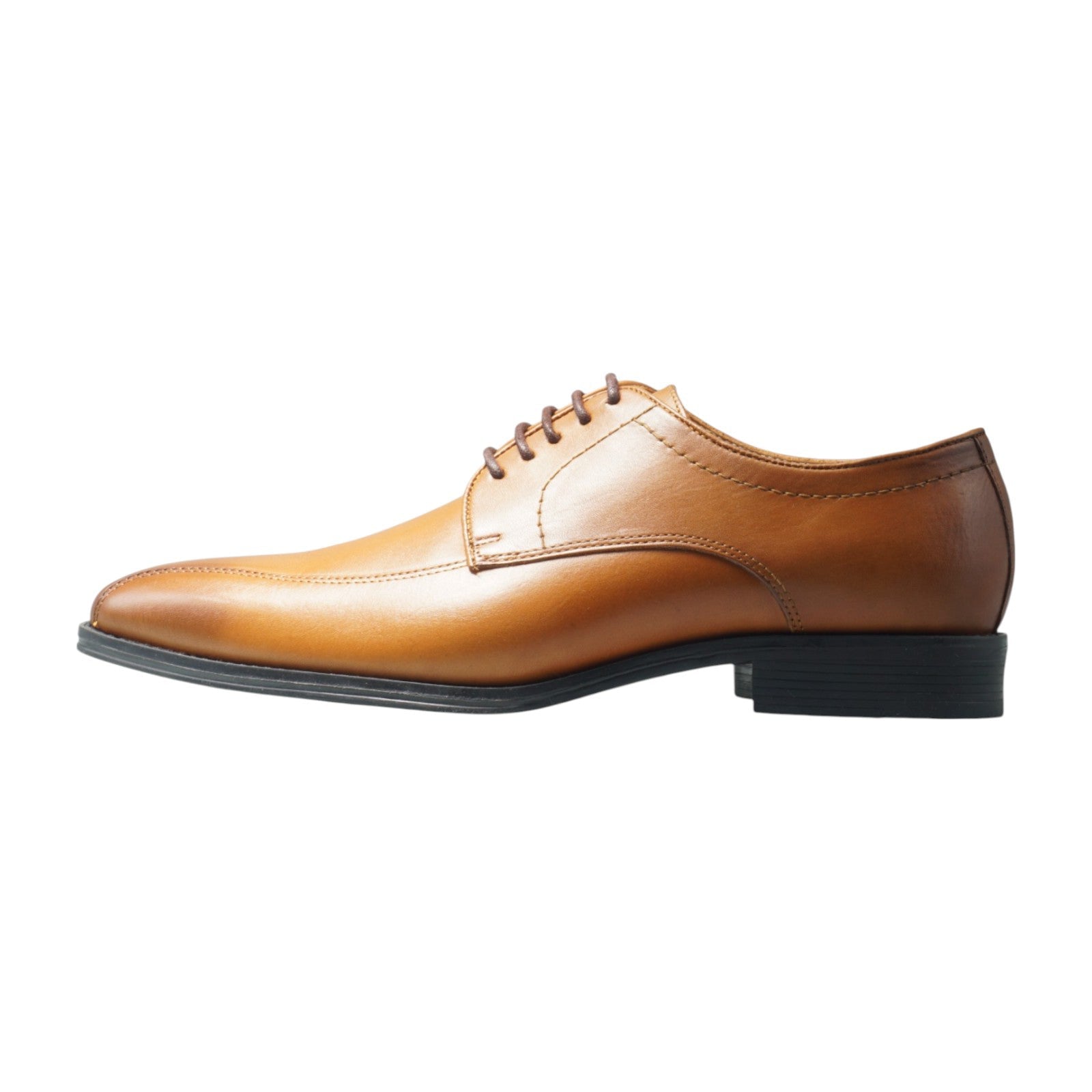 Semi long toe Derby Swirl mocca tan