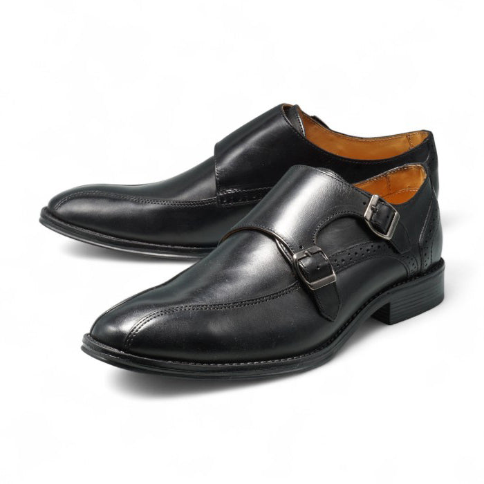 ドゥラえもん様 Semi long toe Doublemonk Swirl mocca Black