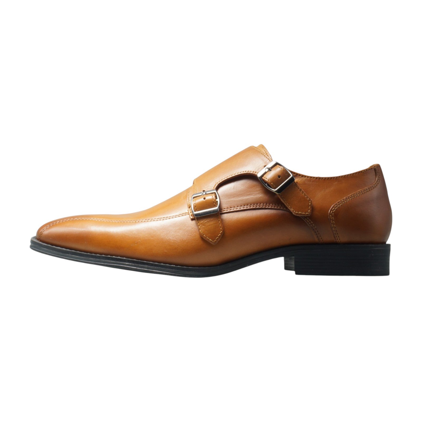 Semi long toe Doublemonk Swirl mocca tan