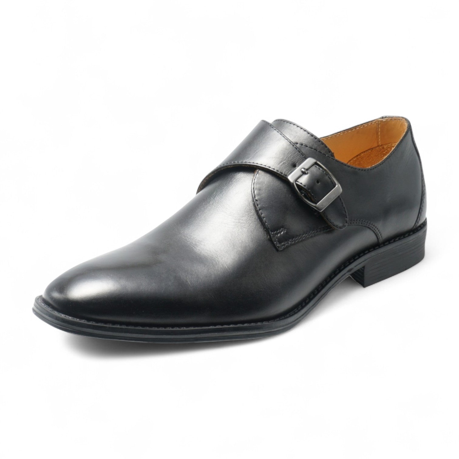 Semi long toe Singlemonk Plane Toe Black